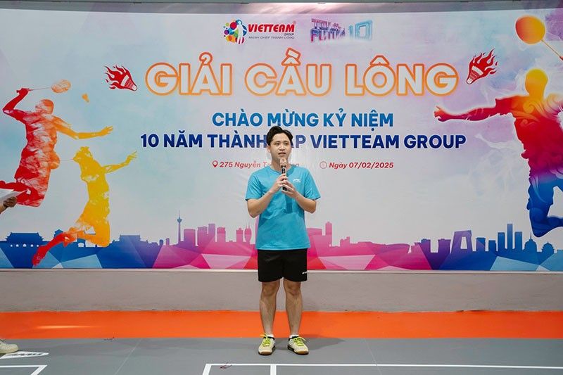Giải cầu lông chào mừng kỷ niệm 10 năm thành lập Việt Team 