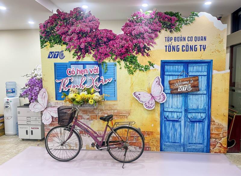 Mẫu backdrop 20/10 đẹp