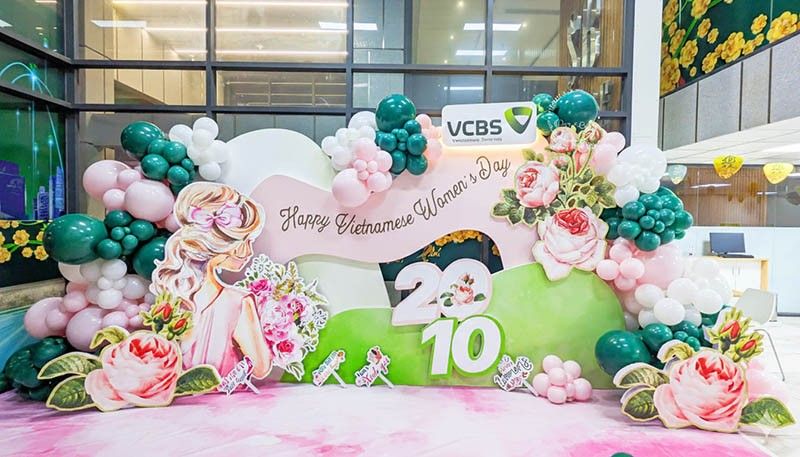 Mẫu backdrop 20/10 đẹp