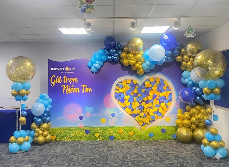 Mẫu backdrop 20/10 đẹp