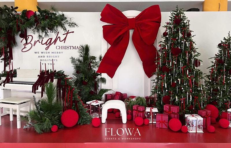 tiểu cảnh noel đẹp 2025