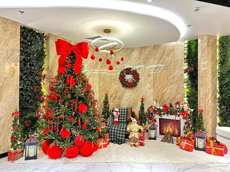 tiểu cảnh noel đẹp 2025