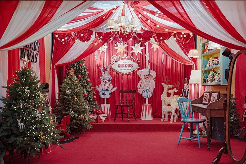 tiểu cảnh noel đẹp 2025