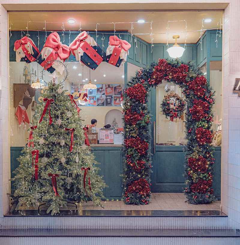 tiểu cảnh noel đẹp 2025