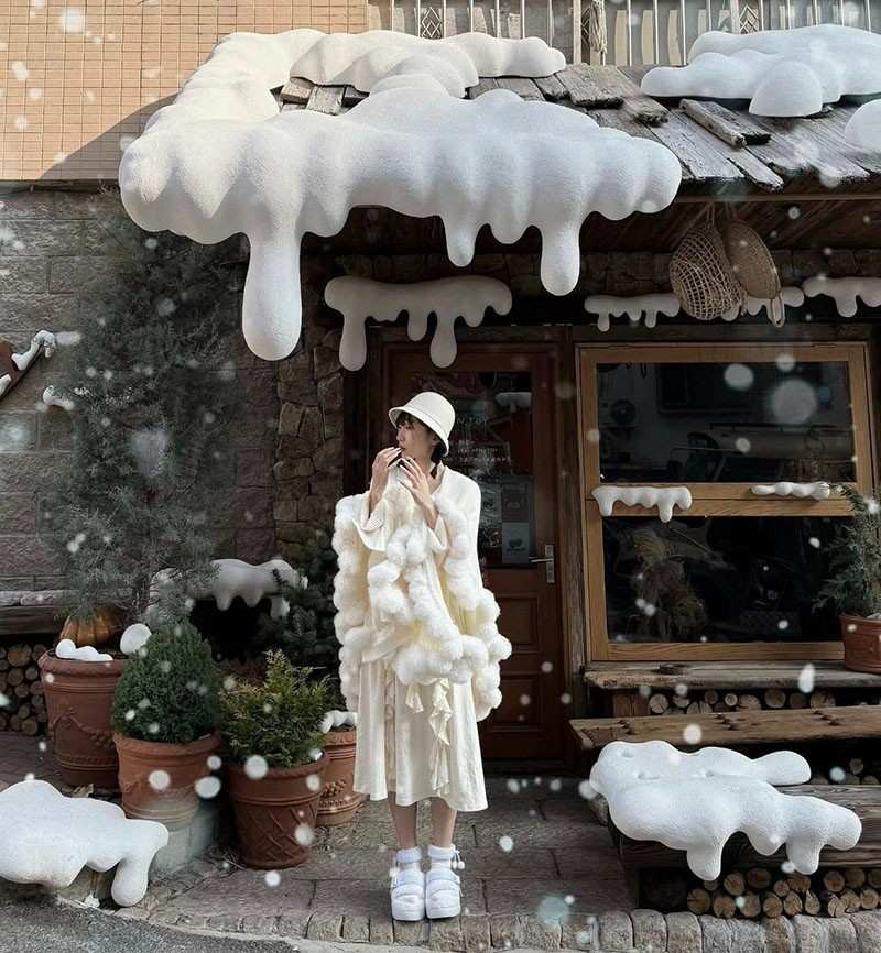 tiểu cảnh noel đẹp 2025