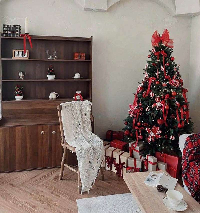 tiểu cảnh noel đẹp 2025