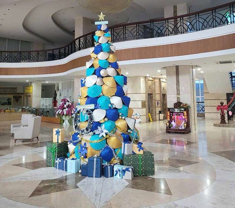 tiểu cảnh noel đẹp 2025