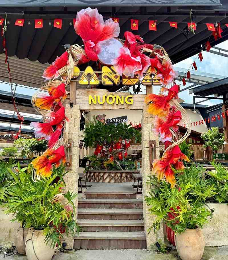 tiểu cảnh noel đẹp 2025