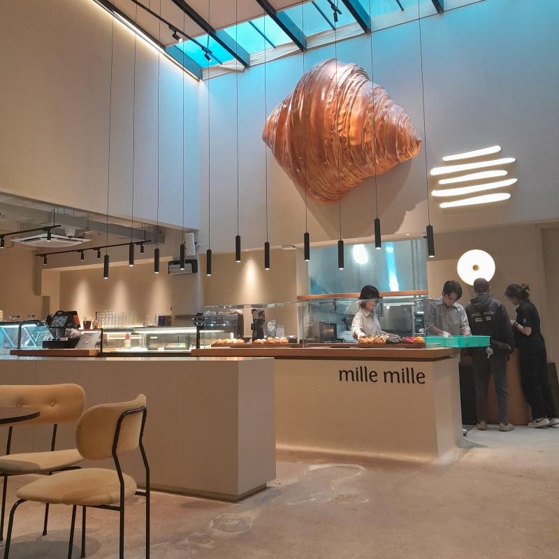 Quầy order tại Mille