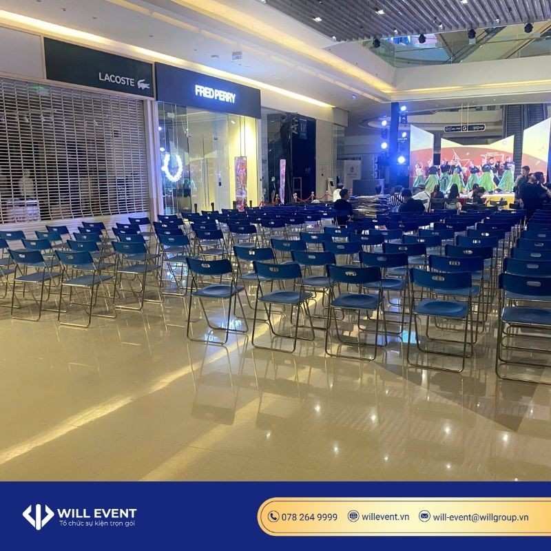 Cho thuê bàn ghế trọn gói tại Will Event