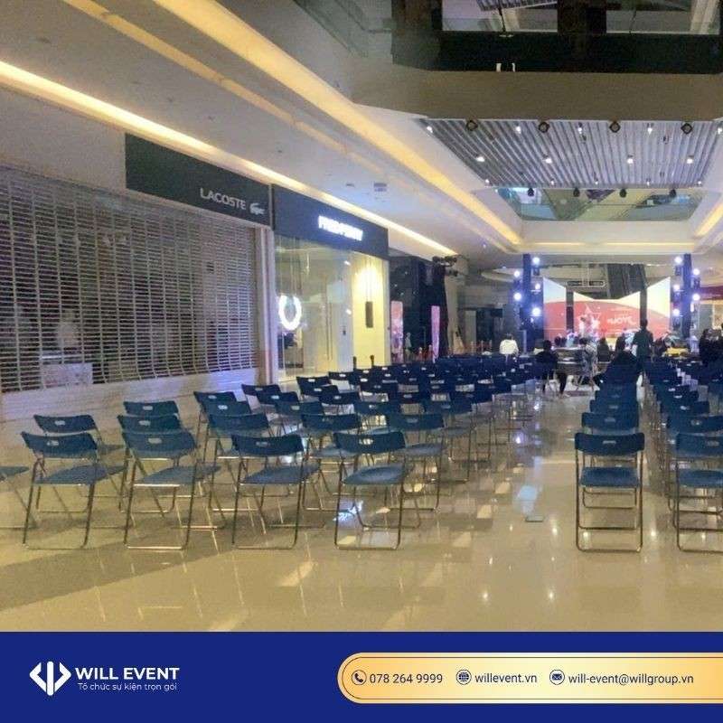 Cho thuê bàn ghế trọn gói tại Will Event