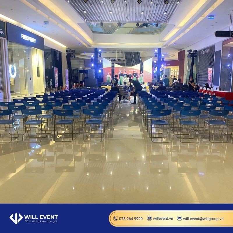 Cho thuê bàn ghế trọn gói tại Will Event