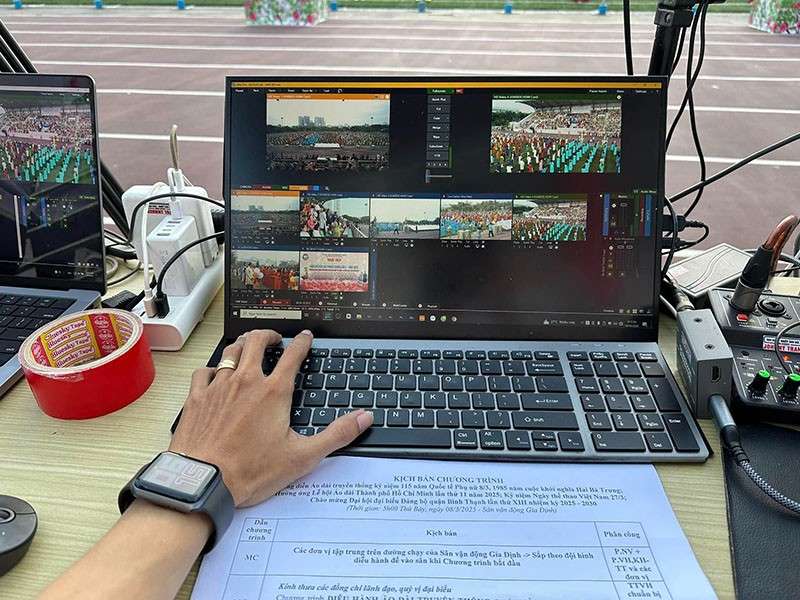 Thiết bị quay phim chụp hình sự kiện