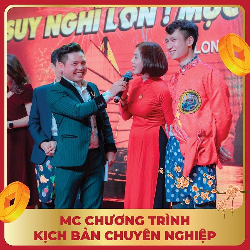 MC dẫn chương trình trong tiệc tất niên