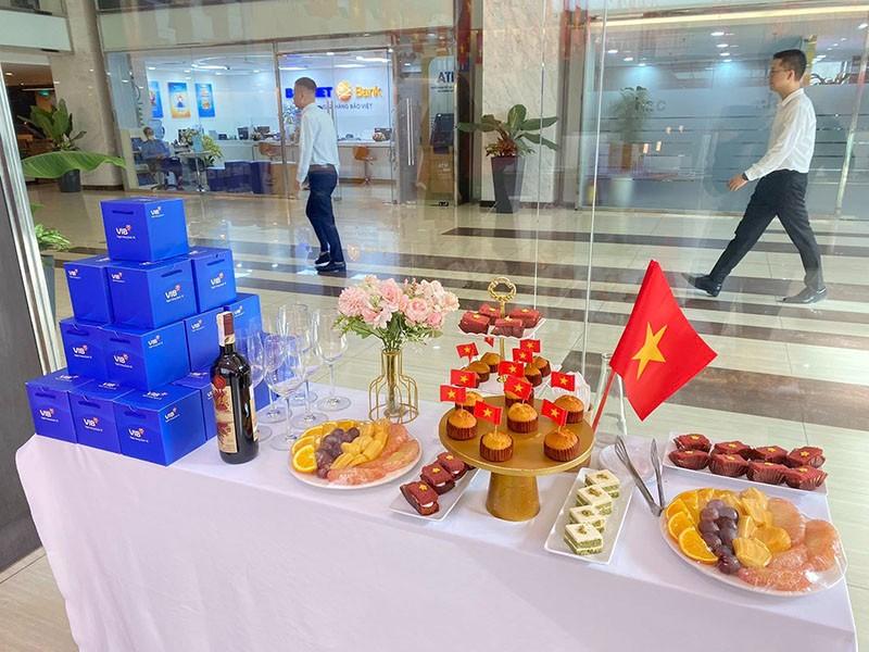 Tiệc Tea Break cho Tết nguyên đán ngân hàng