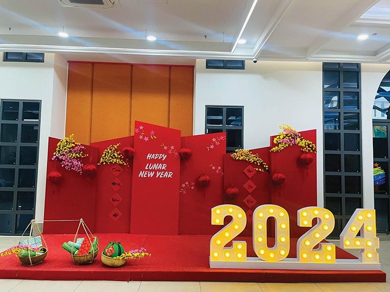 Trang trí Tết theo concept Tết hiện đại