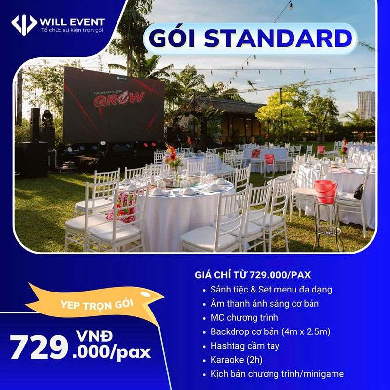 Báo giá tổ chức tiệc tất niên năm 2026