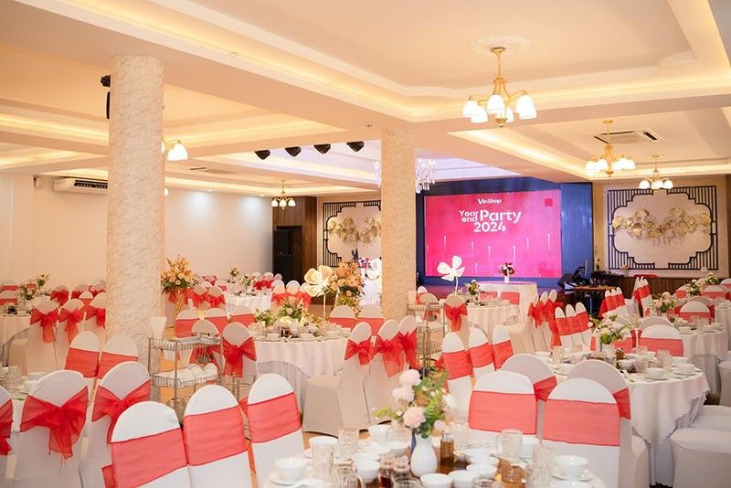 Nhà hàng Vườn Quê 1 tổ chức tất niên