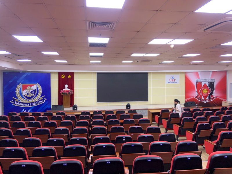 Backdrop bên trong hội trường