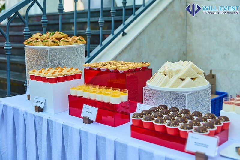 tea break trong buổi lễ khai trương bamland