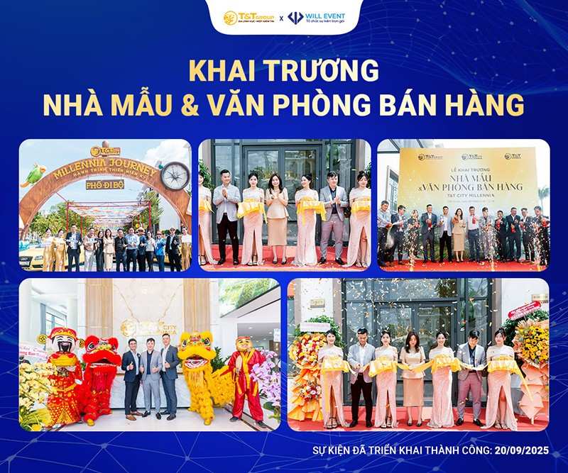 Khai trương nhà mẫu và văn phòng bán hàng tập đoàn T&T