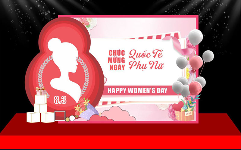 Backdrop ngày 8/3