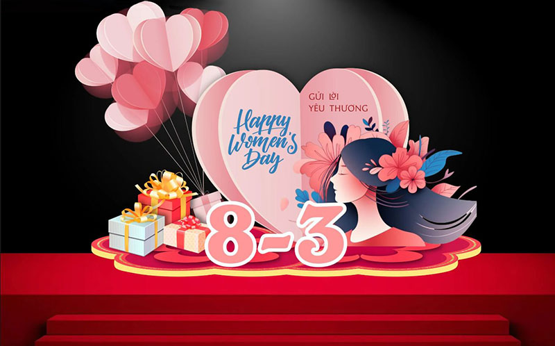 Backdrop ngày 8/3