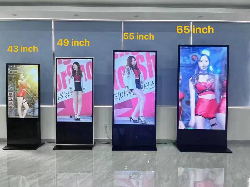 Cho thuê màn hình quảng cáo chân đứng các kích thước 43 inch đến 65 inch giá rẻ HCM.