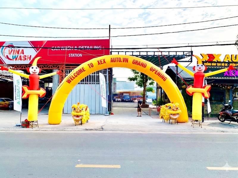 Cho thuê rối hơi khai trương vẫy tay chào mừng sự kiện giá rẻ HCM.