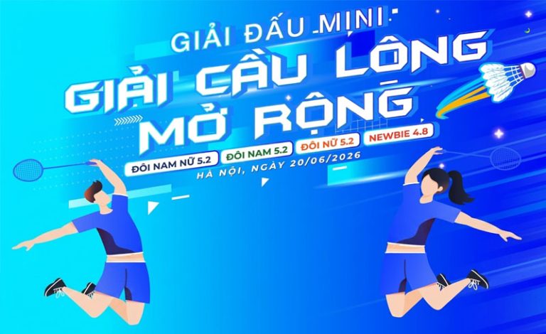 Backdrop thể thao cầu lông