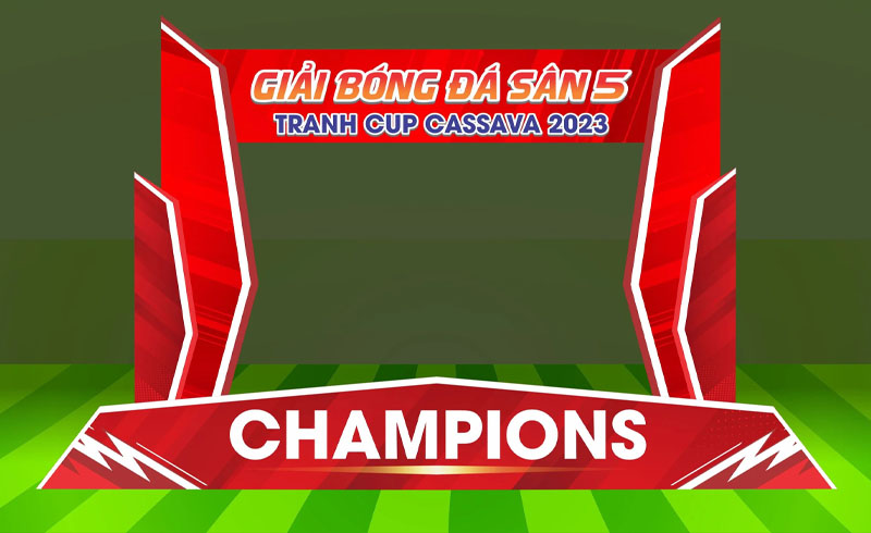 Backdrop thể thao bóng đá