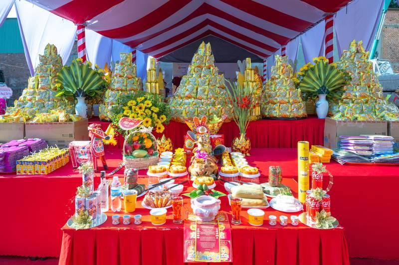 Bàn cúng lễ khởi công, động thổ