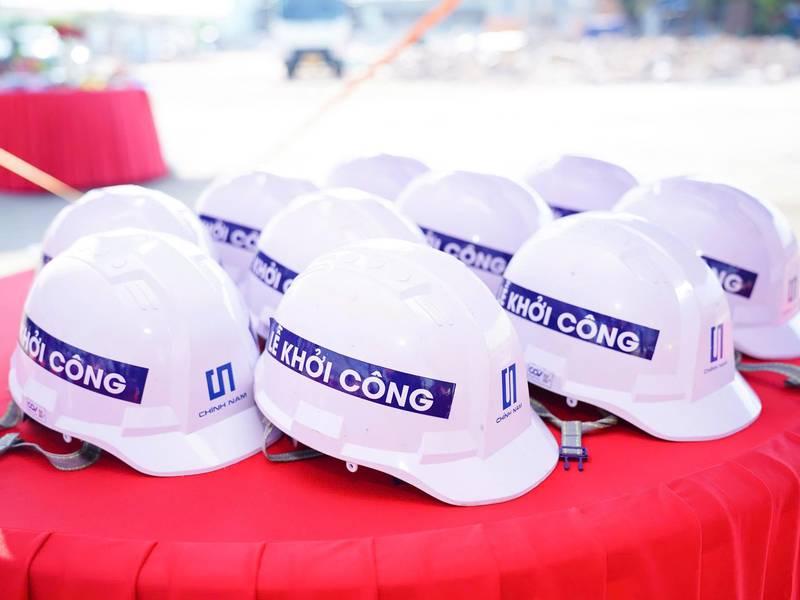 Nón bảo hộ lễ khởi công, động thổ
