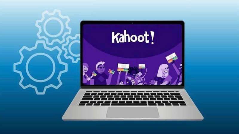 Ảnh minh họa cho thuê tài khoản Kahoot sự kiện 1000 người bản quyền trên laptop.
