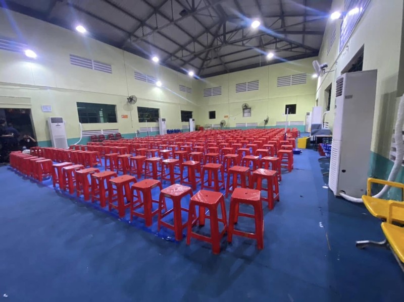 Các máy lạnh trong 1 sự kiện trẻ em giao thông