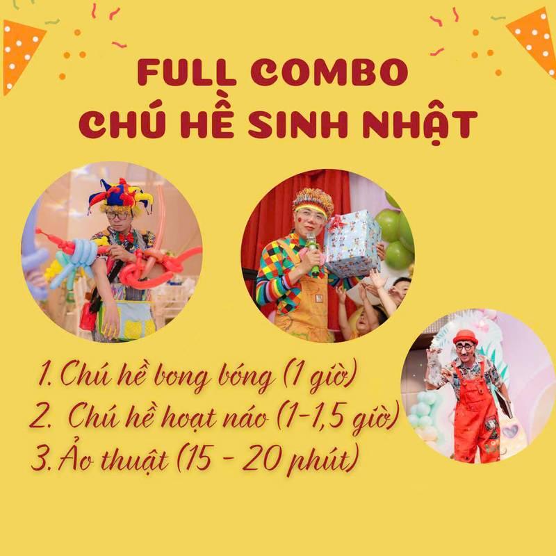ALT: Cho thuê chú hề hoạt náo xiếc ảo thuật chuyên nghiệp HCM trong chương trình sinh nhật với biểu diễn bong bóng và ảo thuật.