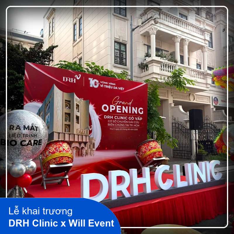 Khai trương - DRH Clinic Gò Vấp
