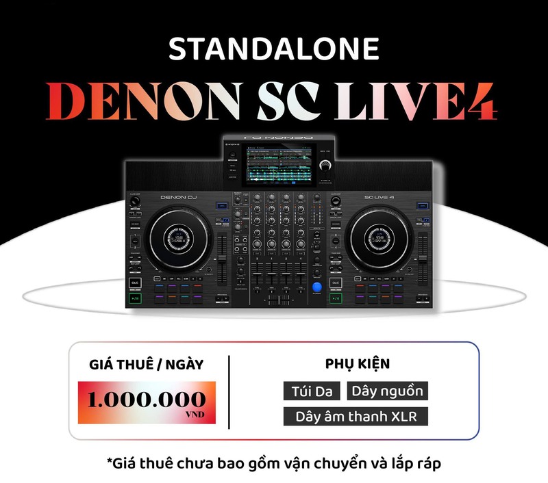 Giá thuê Bàn DJ Denon SC Live 2