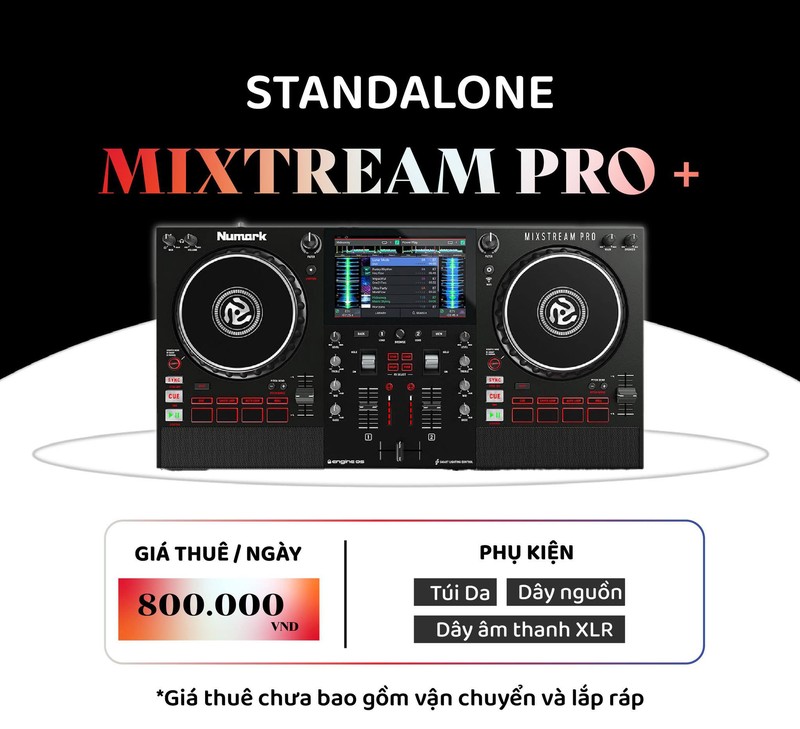 Giá thuê Bàn DJ Numark Mixstream Pro+