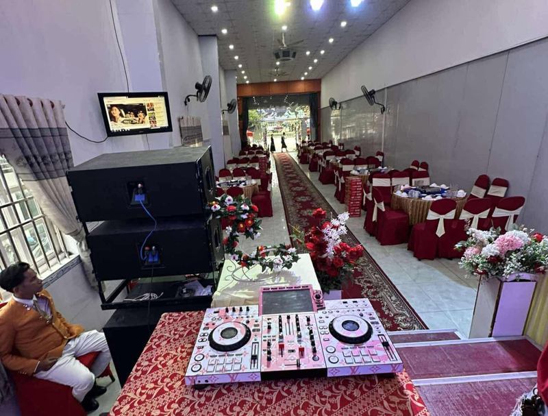 Bàn DJ tại 1 buổi tiệc HCM