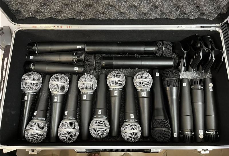 Trọn bộ micro shure