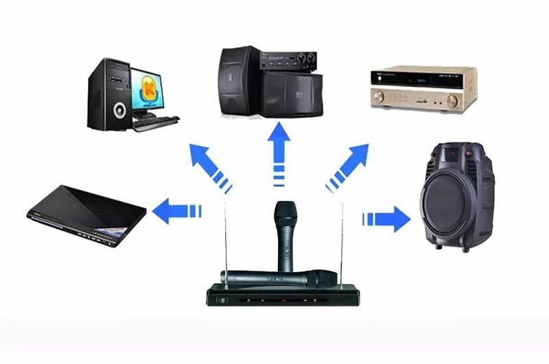 Kết nối micro không dây với nhiều thiết bị khác