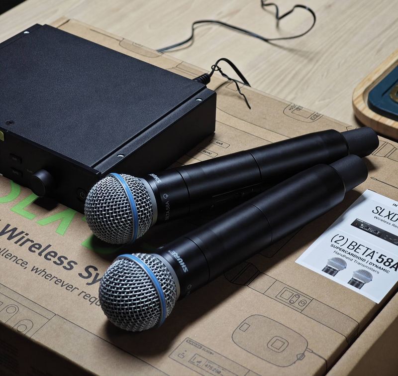 Micro Shure SLXD24D+/B58