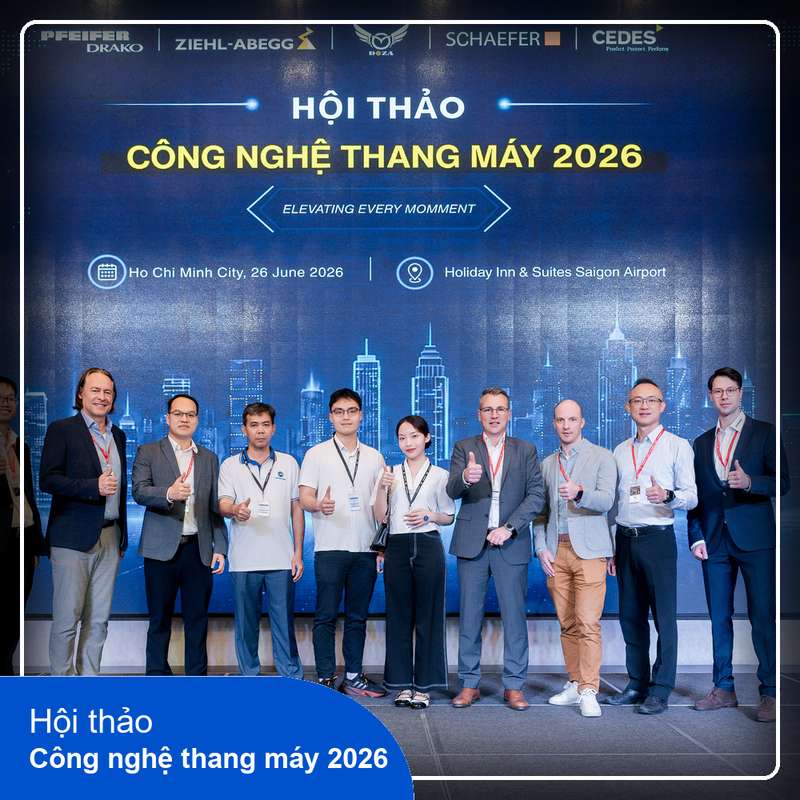 Tổ chức Hội thảo Công nghệ thang máy 2026