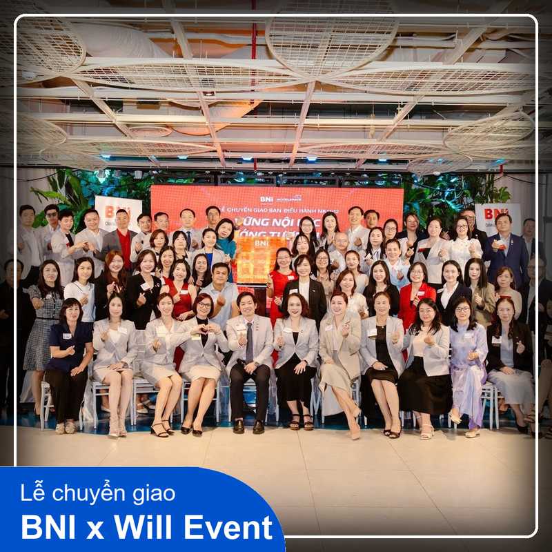 Tổ chức Lễ chuyển giao nhiệm kỳ mới BNI Ownership Chapter