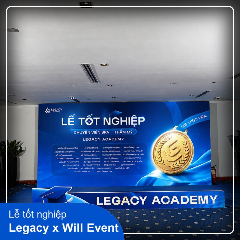 Tổ chức Lễ tốt nghiệp Legacy Academy