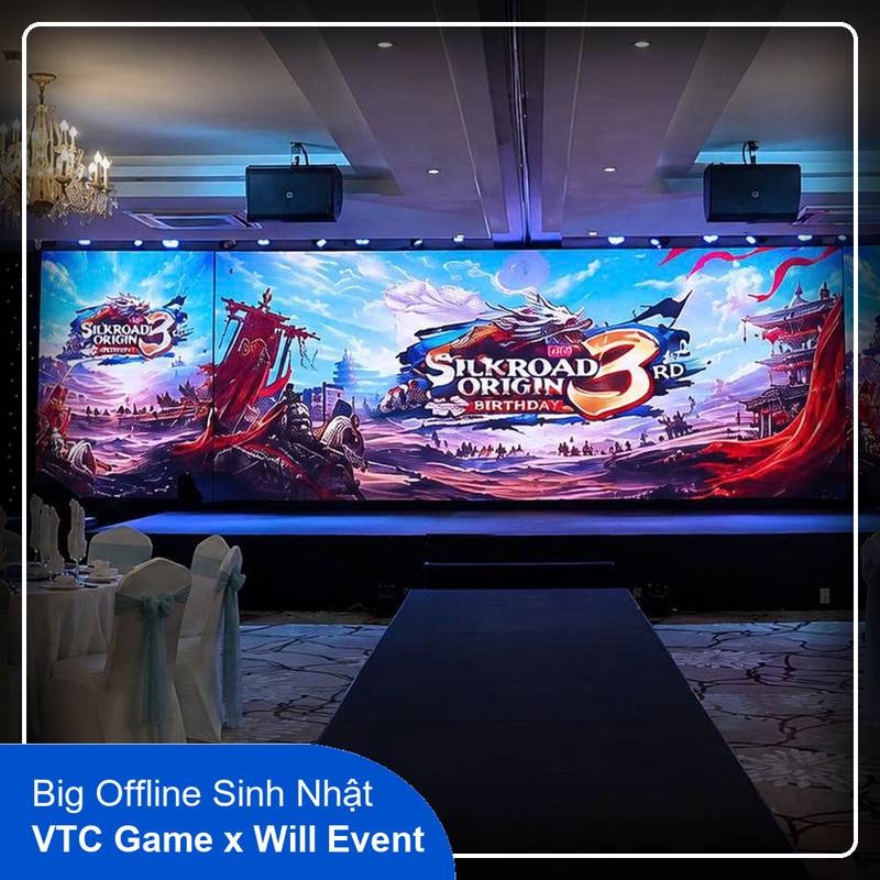 Tổ chức Sự kiện sinh nhật SRO 3 tuổi tại TPHCM 