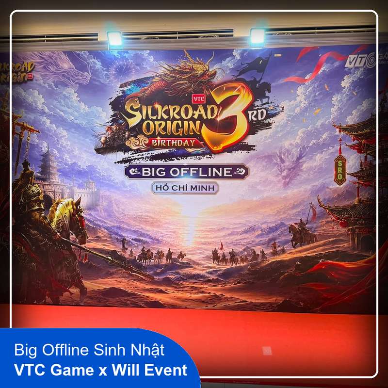 Tổ chức Sự kiện sinh nhật SRO 3 tuổi tại TPHCM 