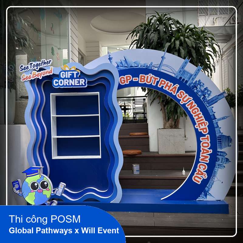 Tổ chức Thi công booth Orientation Month 2026 – Global Pathways