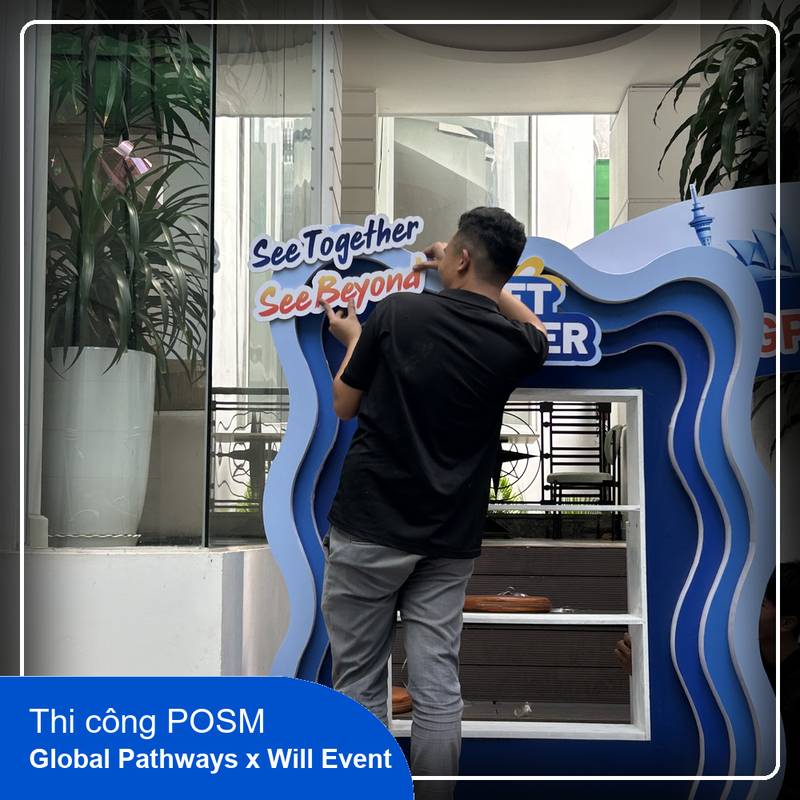 Tổ chức Thi công booth Orientation Month 2026 – Global Pathways